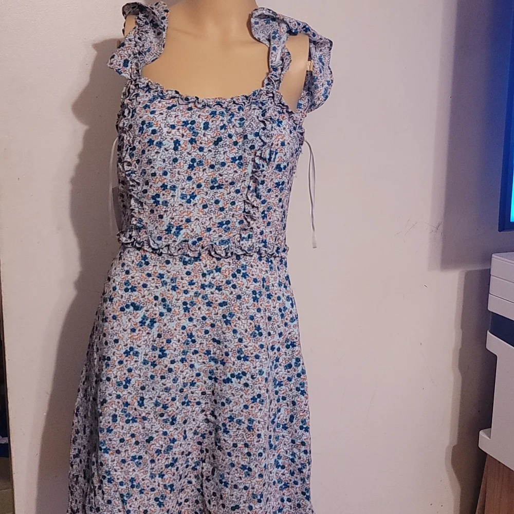NWT B. Darlin bold floral dress sz 7/8 - Picture 1 of 6